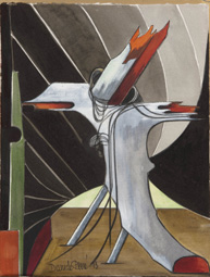 Sans titre, aquarelle, 1983.